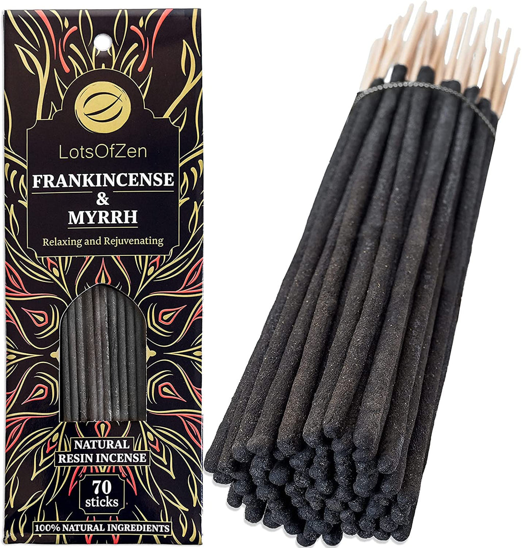Frankincense and Myrrh Incense Sticks (70 Pack)