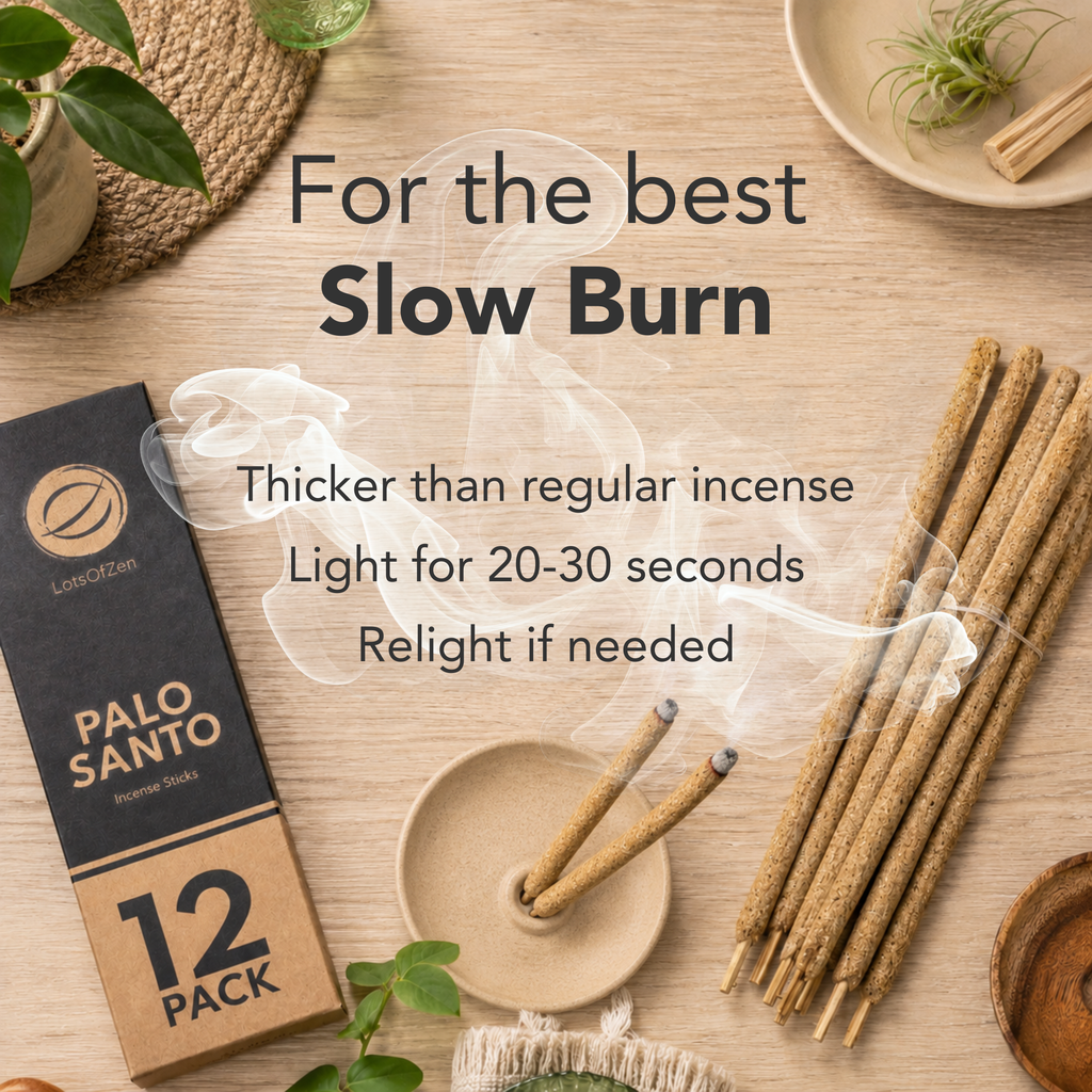 Palo Santo Incense Sticks Smudge Kit (12 Pack)